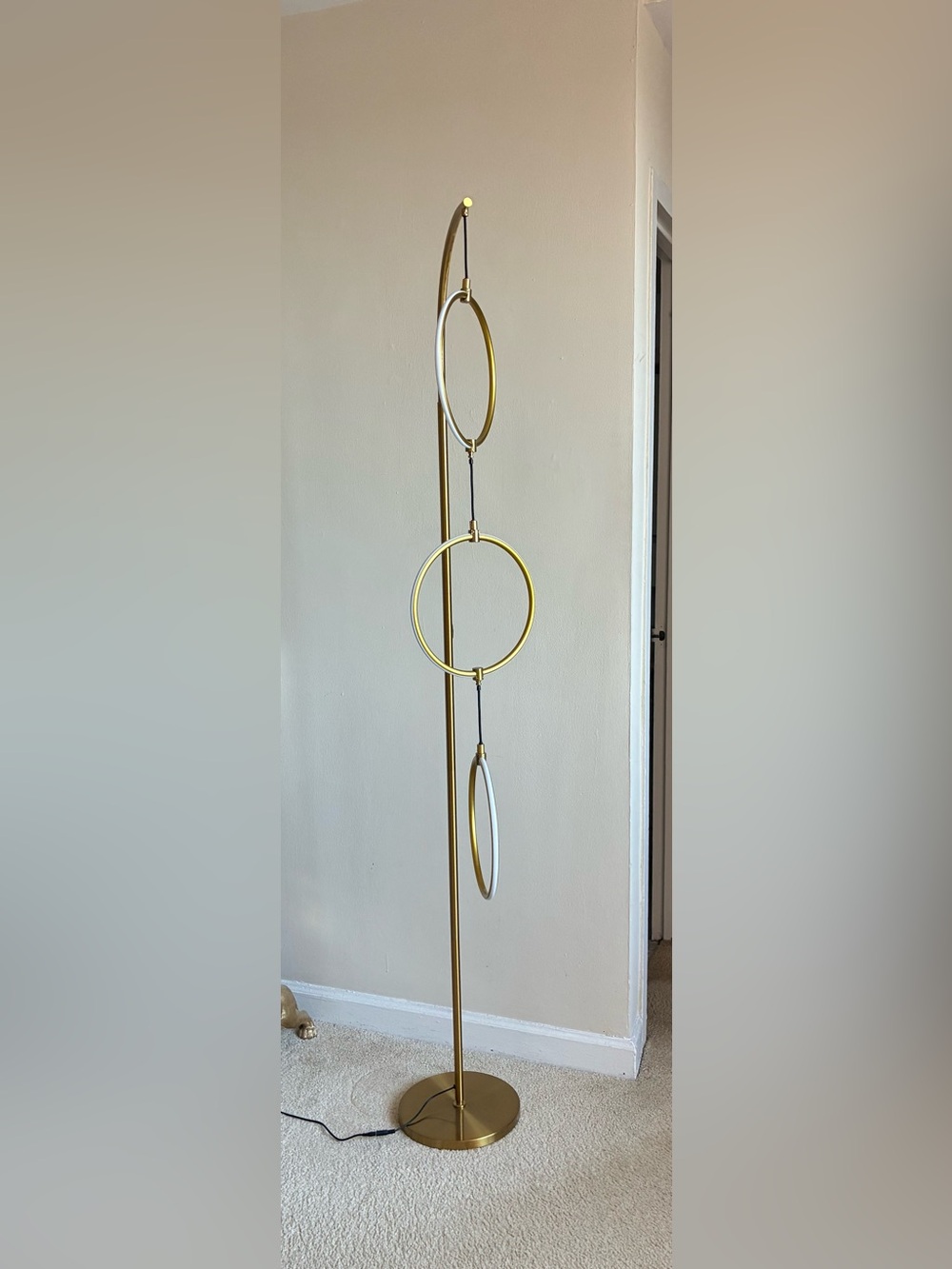 Gold Ring Hanging Lamp